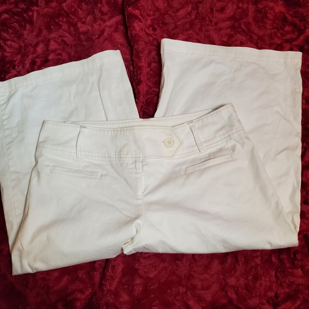 WHITE WIDE LEG CAPRIS! - Picture 5 of 13